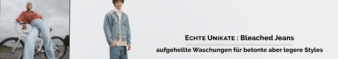 Gebleichte Jeans