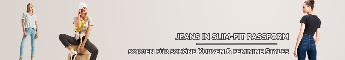 Slim Fit Jeans Damen