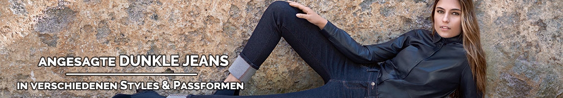 Dunkle Jeans