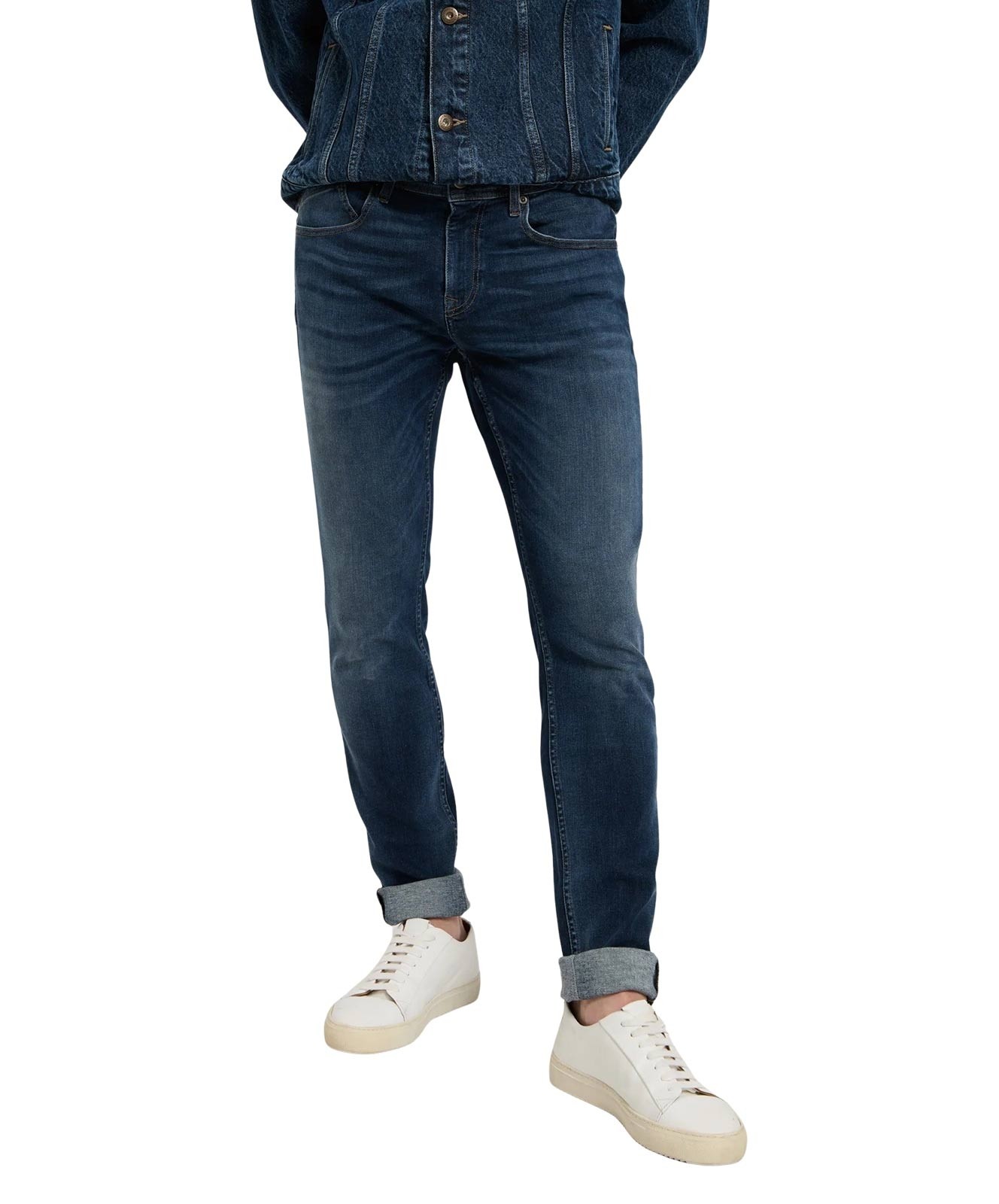 Herren Jeans Jimi von Cross in Dark Blue