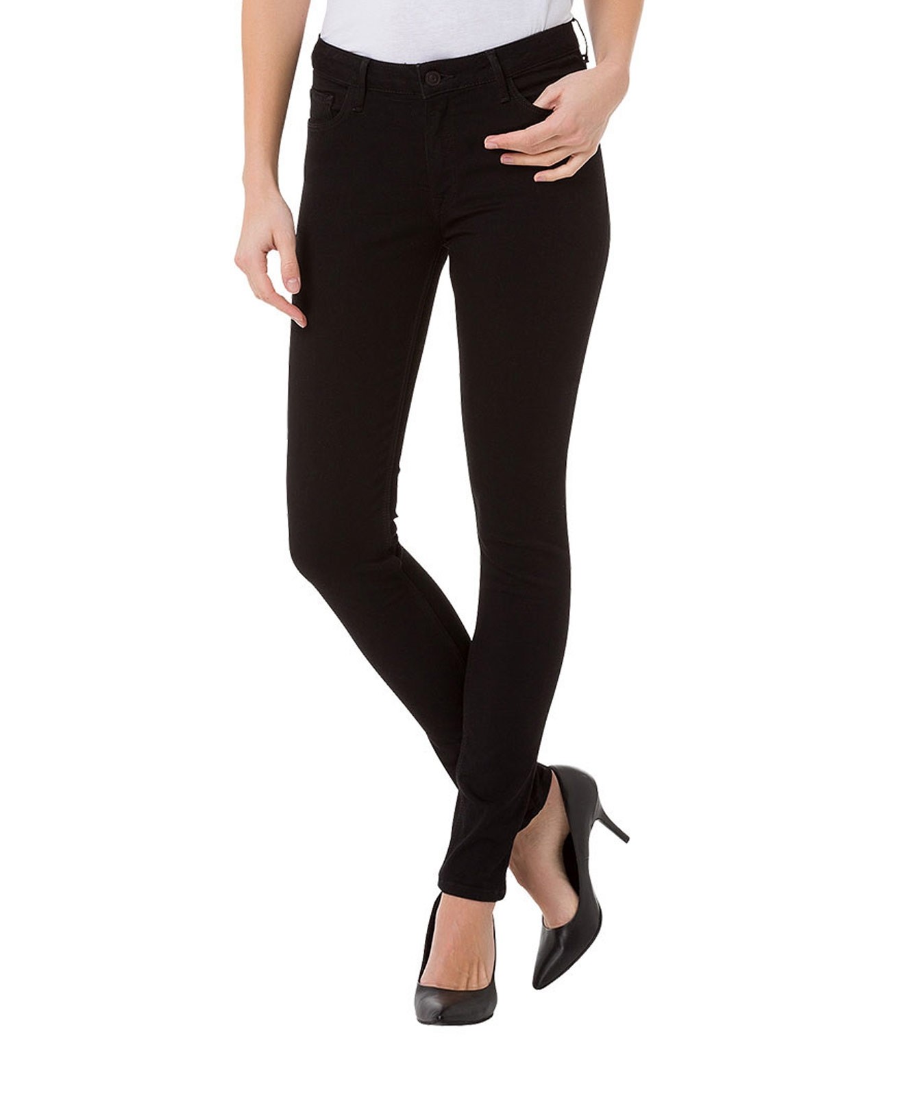 Damen Jeans Alan von Cross in Black