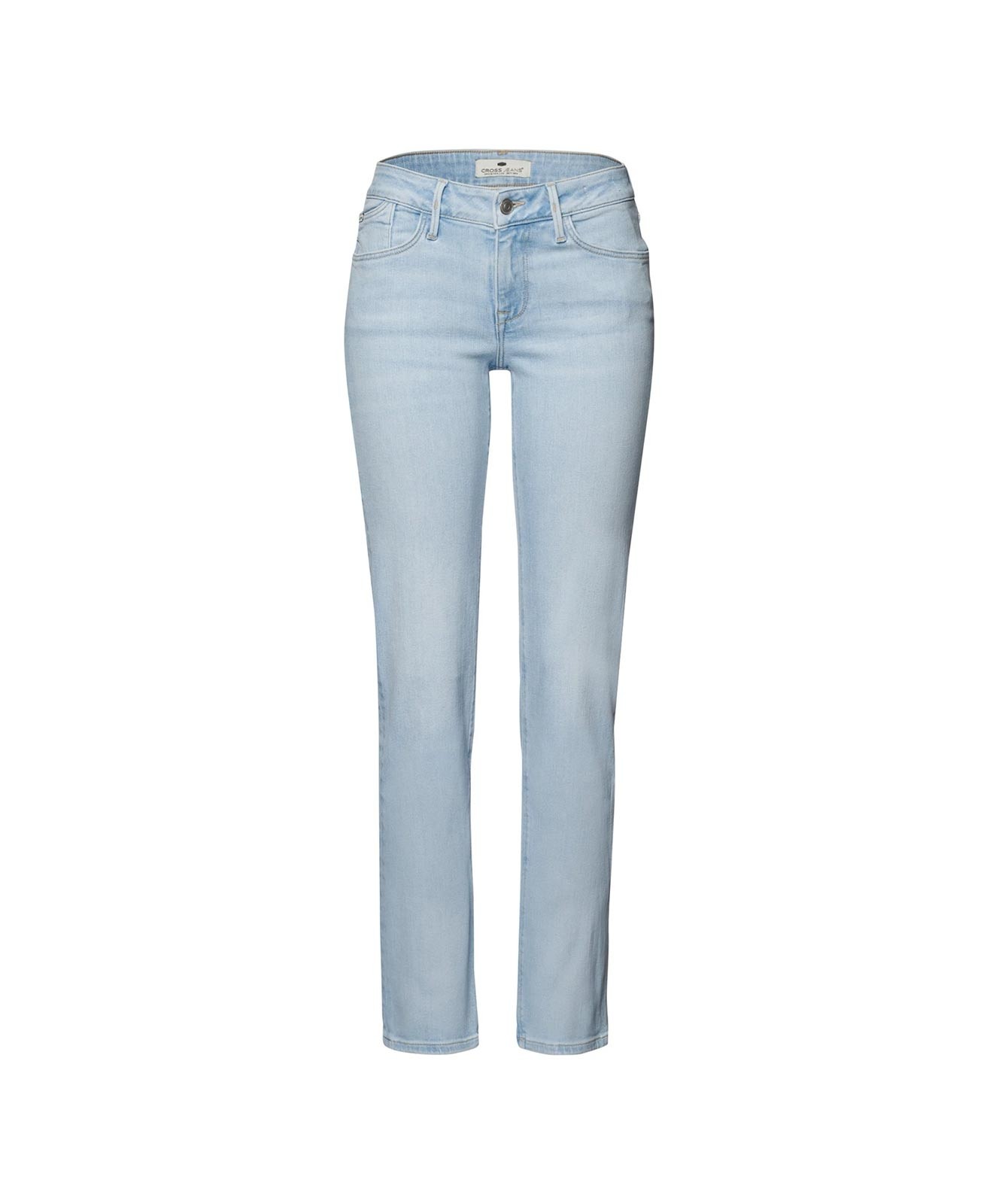 Damen Jeans Rose von Cross in Light Blue