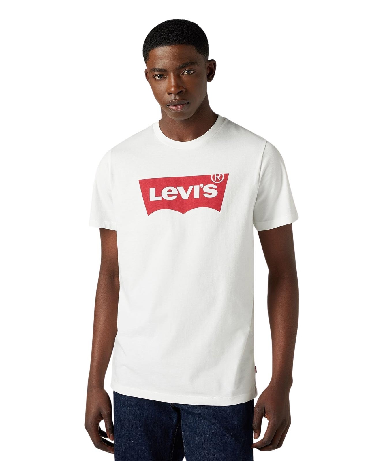 Herren Shirt Batwing Tee von Levis in White