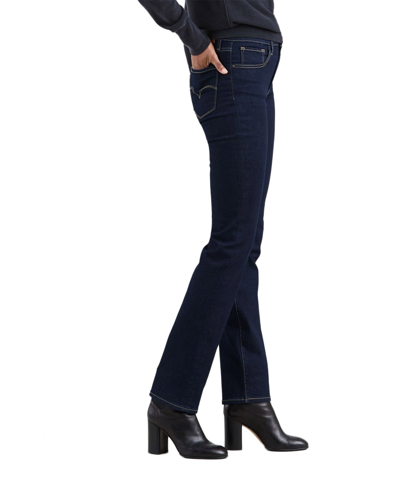 Damen Jeans 724 von Levis in To The Nine