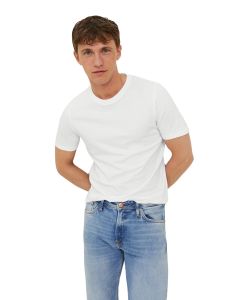 Jack & Jones T-Shirt aus Bio-Baumwolle in Weiß