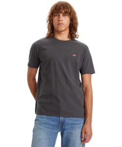 Levi's T-Shirt Original Tee in Grau mit kleinem Logo