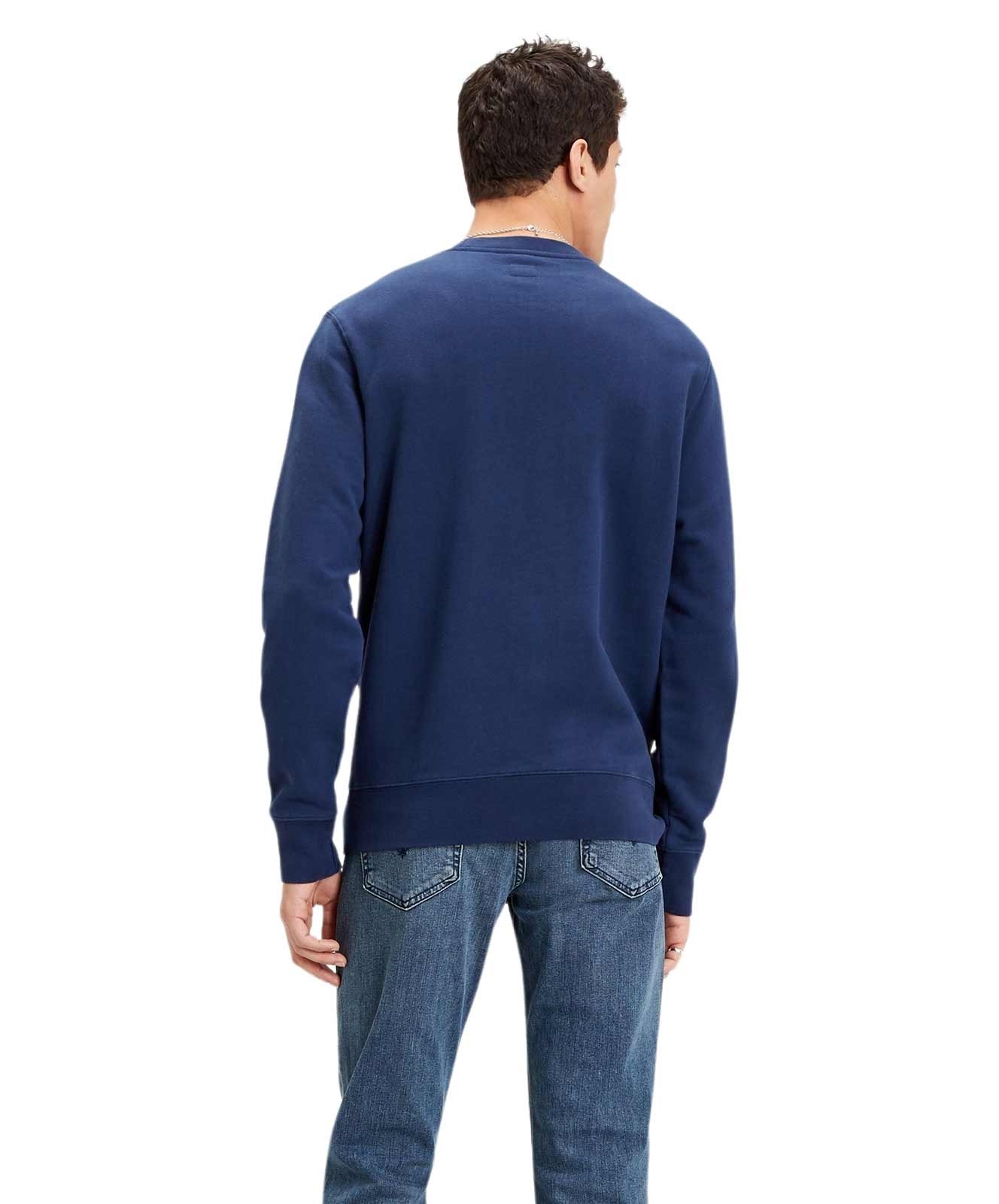 Herren Pullover Original Sweatshirt von Levis in Dress Blues X