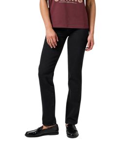 Wrangler Straight Jeans in Schwarz mit Body Bespoke