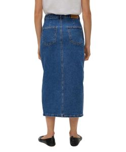 Vero Moda Jeansrock Veri aus Denim in Mittelblau