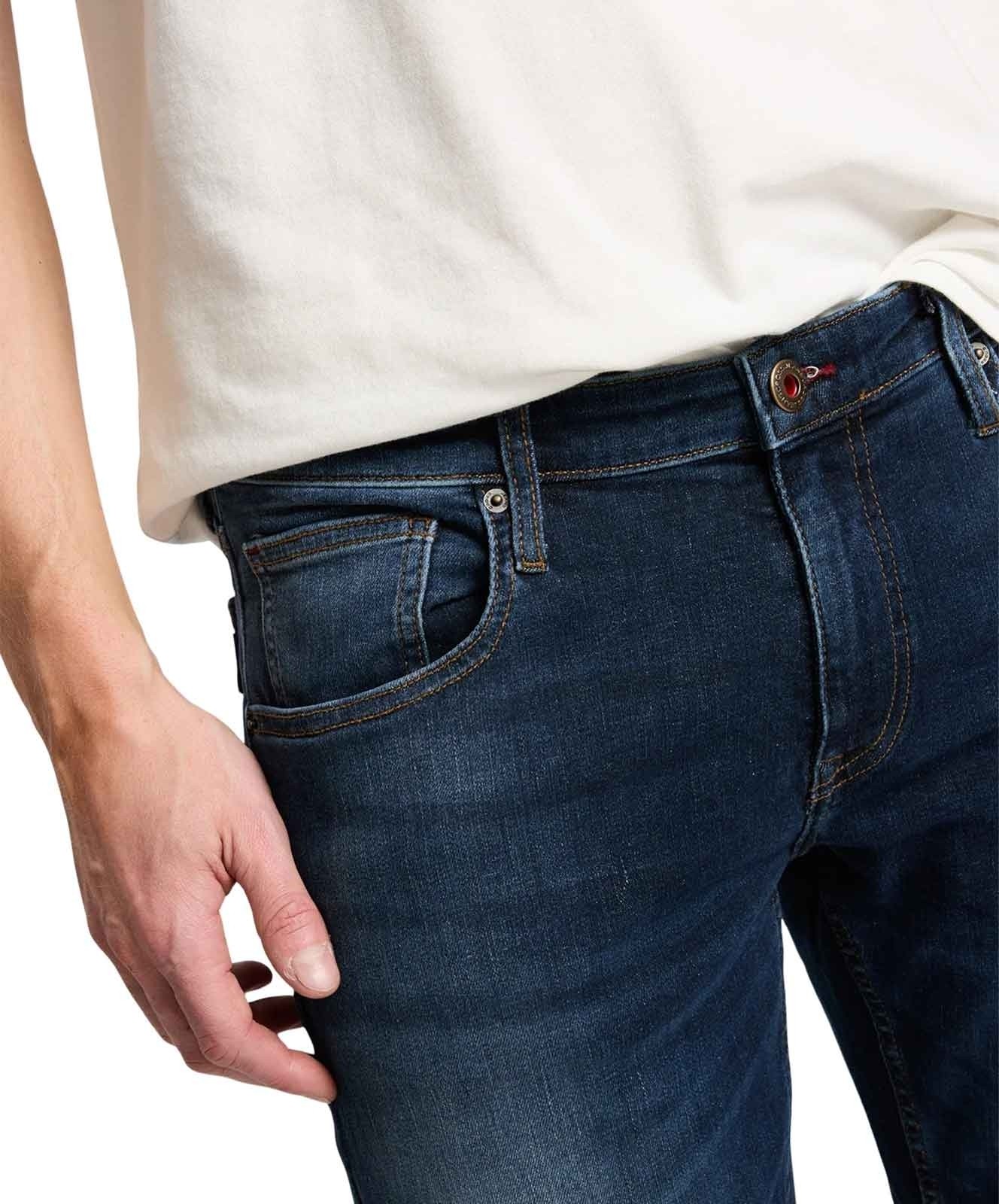 Herren Jeans Damien von Cross in Dark Blue