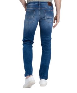 Herren Jeans Damien von Cross in Flex Mid Blue 