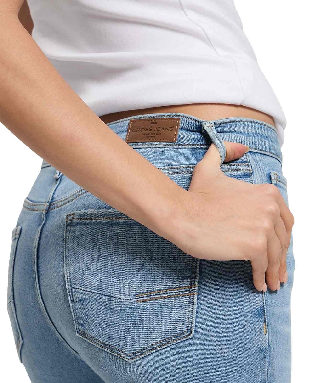 Damen Jeans Alan von Cross in Light Blue