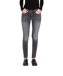 MAC Dream Skinny Jeans mit Chain Galloon in Dunkelgrau