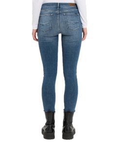 Damen Jeans Alan von Cross in Smoked Blue Destroyed 