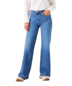 Garcia Celia 249 Jeans in Mittelblau mit Wide Leg
