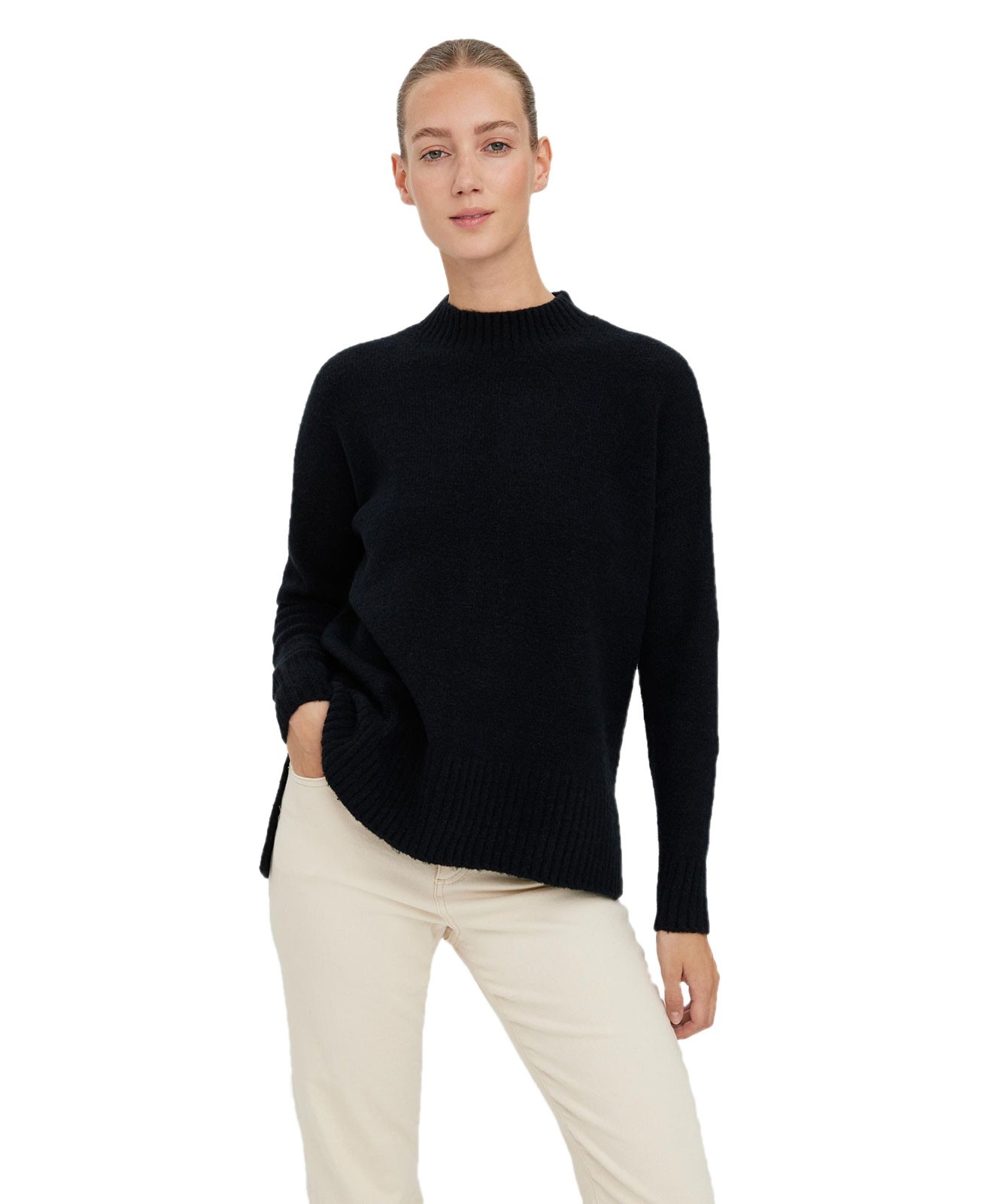 Damen Pullover Lefile von Vero Moda in Black