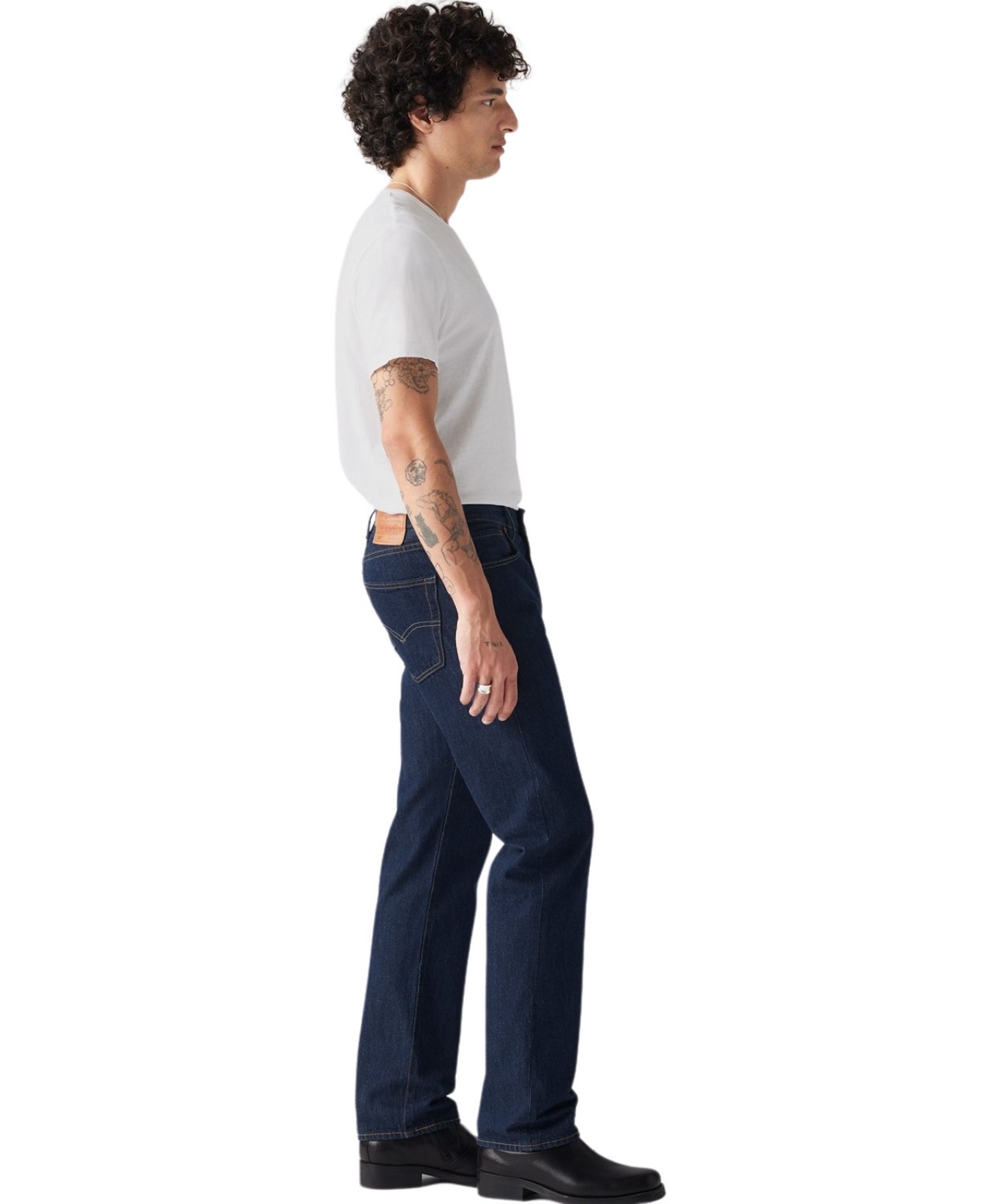 Herren Jeans 501 Original von Levis in Onewash