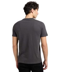 Lee T-Shirt Patch Logo Tee in Wasched Black