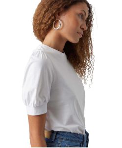 Vero Moda T-Shirt Kerry mit Rundhals in Weiß