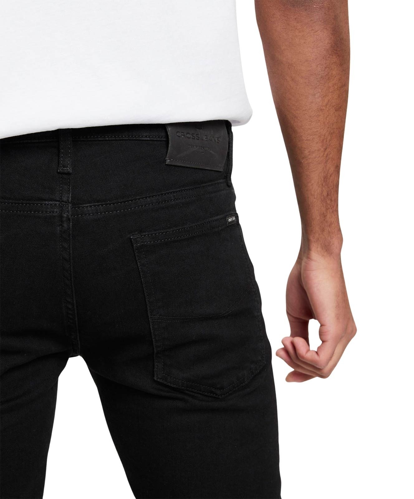 Herren Jeans Damien von Cross in Black