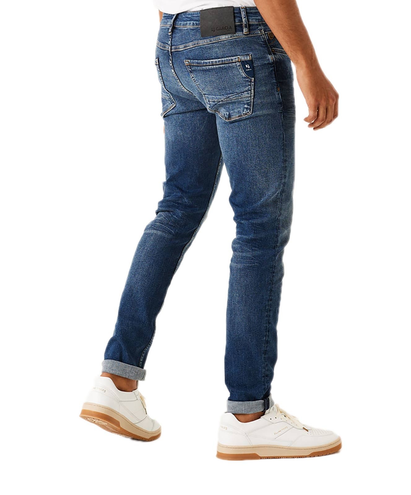 Herren Jeans Fermo 650 von Garcia in Vintage Used