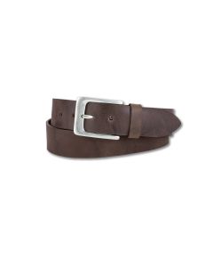Bernd Götz - Dunkelbrauner Büffel Ledergürtel 