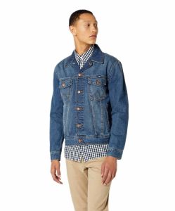 Wrangler Herren Jeansjacke Classic in Mid Stone