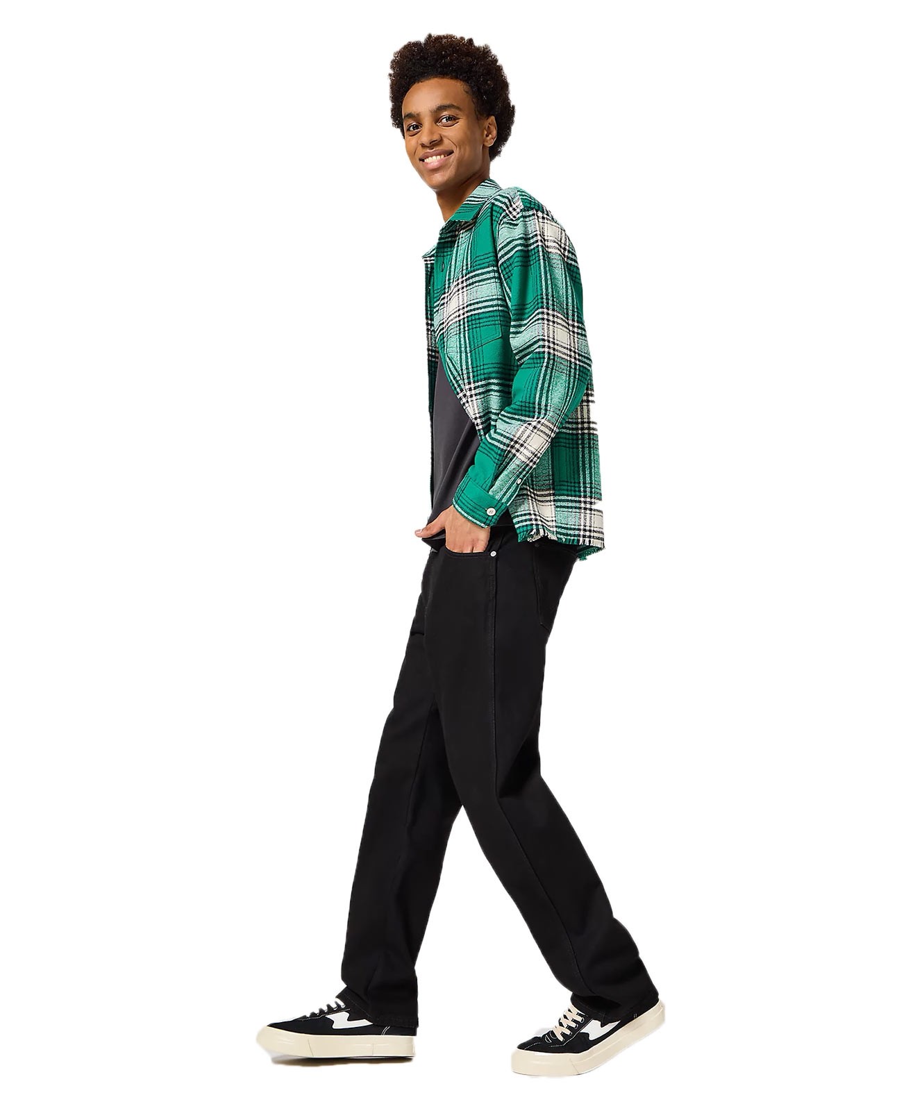 Herren Jeans Frontier  von Wrangler in Jet Wash