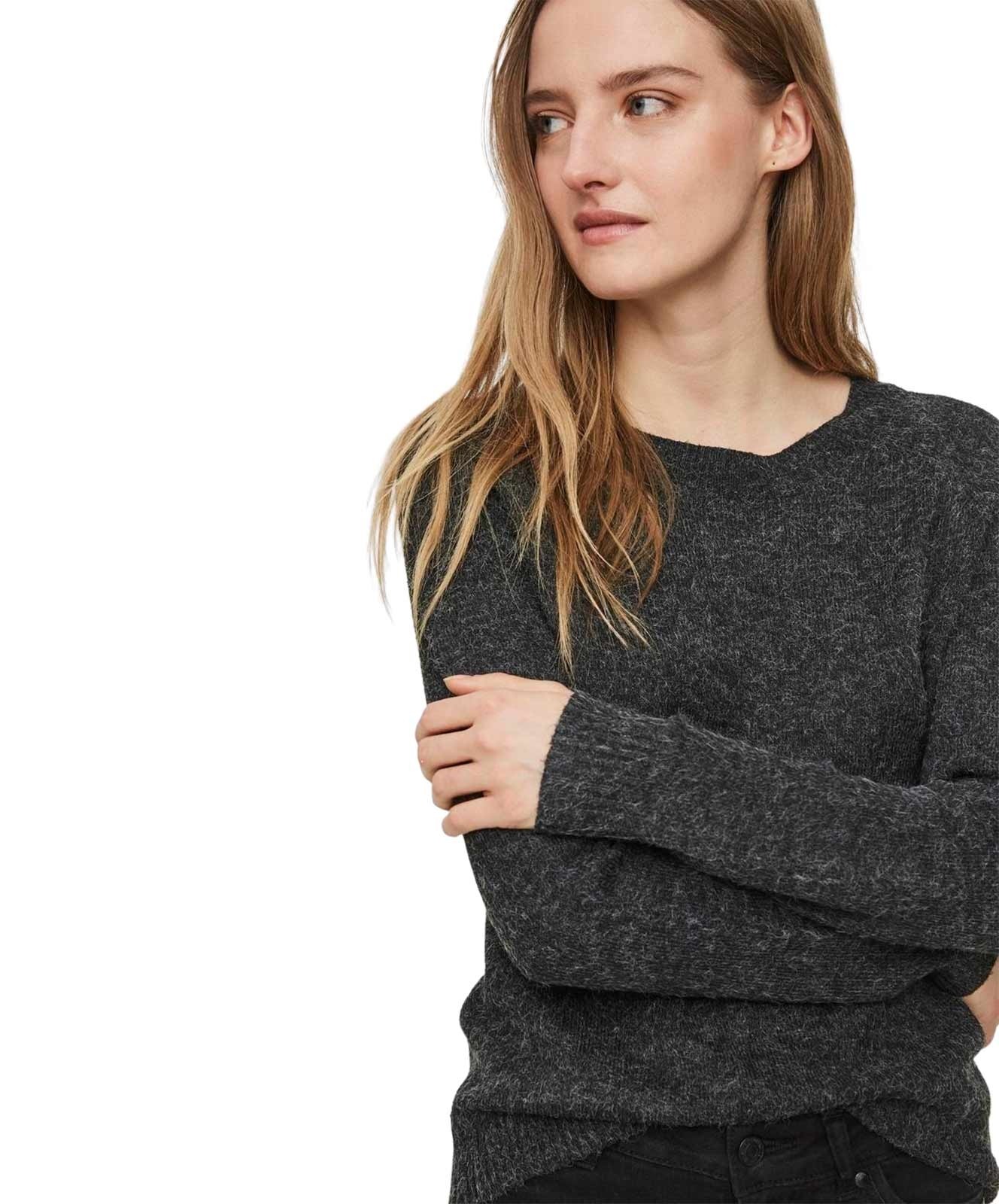 Damen Pullover Doffy von Vero Moda in Black