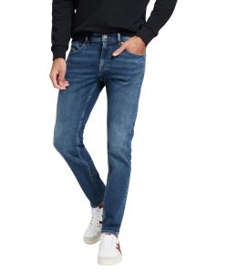 Cross Jeans Jimi mit Tapered Leg in Mittelblau