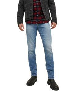 Jack & Jones Tim Jeans Slim Straight Fit in Hellblau