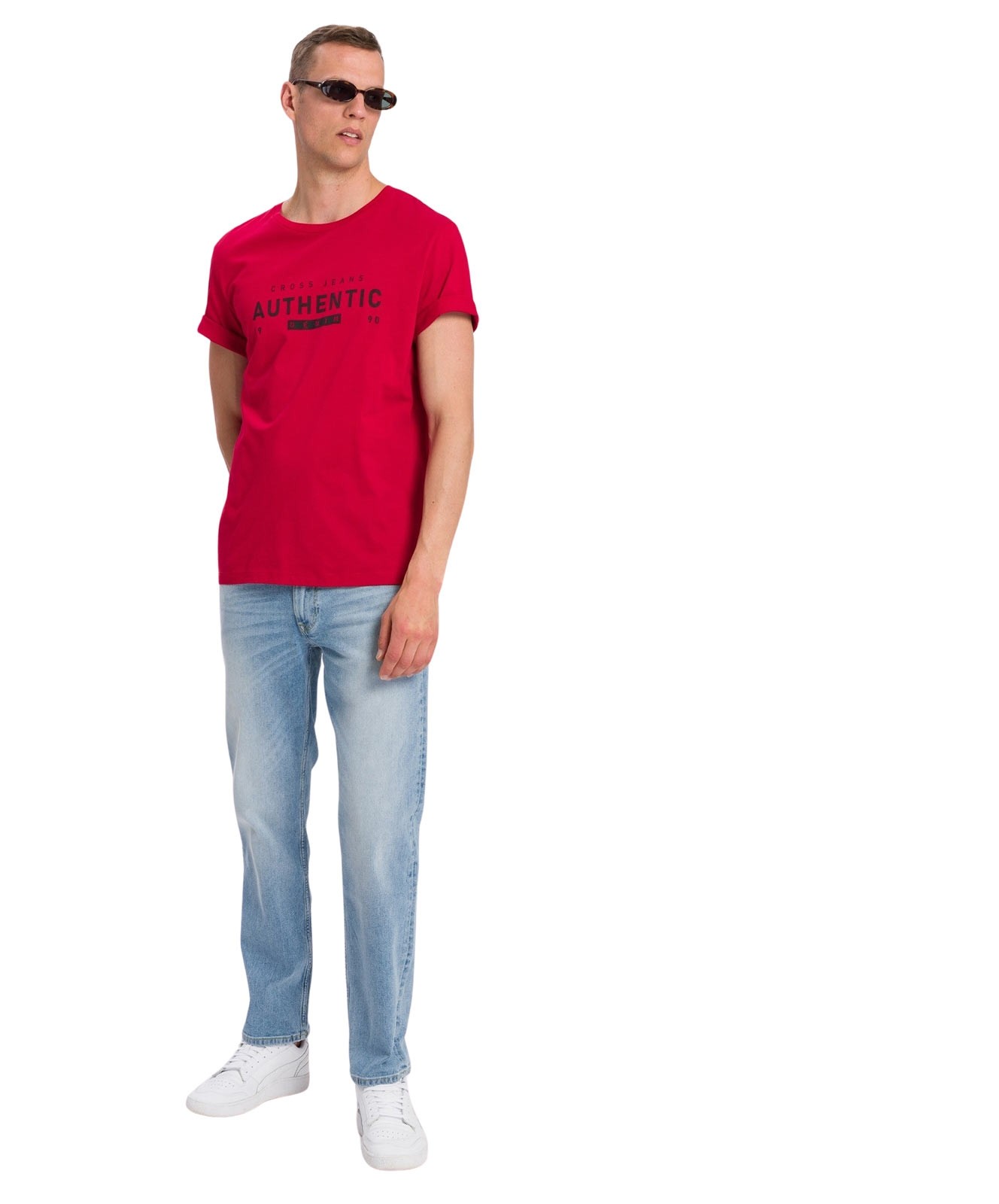 Herren Jeans Antonio von Cross in Light Blue