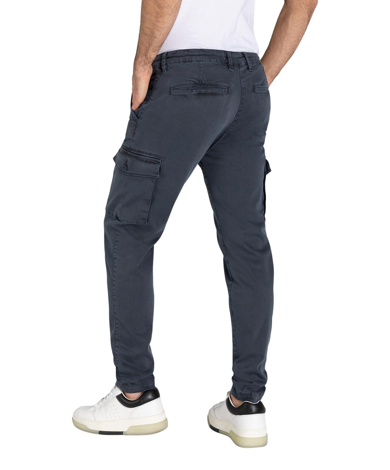 Herren Hose Driver Cargo von MAC in Blue Grey