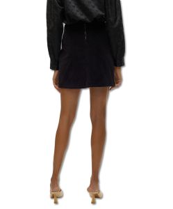 Vero Moda Minirock mit hoher Taille in Schwarz