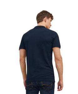 Jack & Jones Poloshirt Basic mit Slim Fit in Dunkelblau