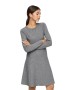 Damen Kleid Nancy von Vero Moda in Medium Grey Melange