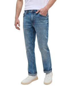 Mustang Tramper Straight Jeans in heller Used Waschung