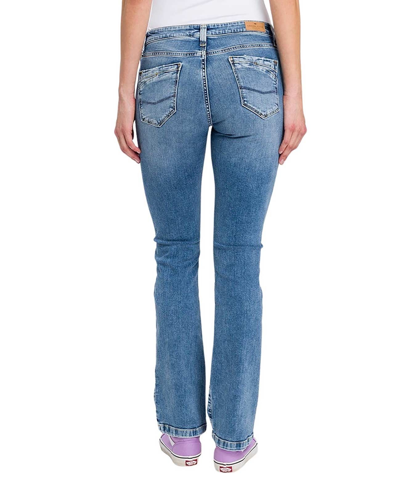 Damen Jeans Lauren von Cross in Light Mid Blue