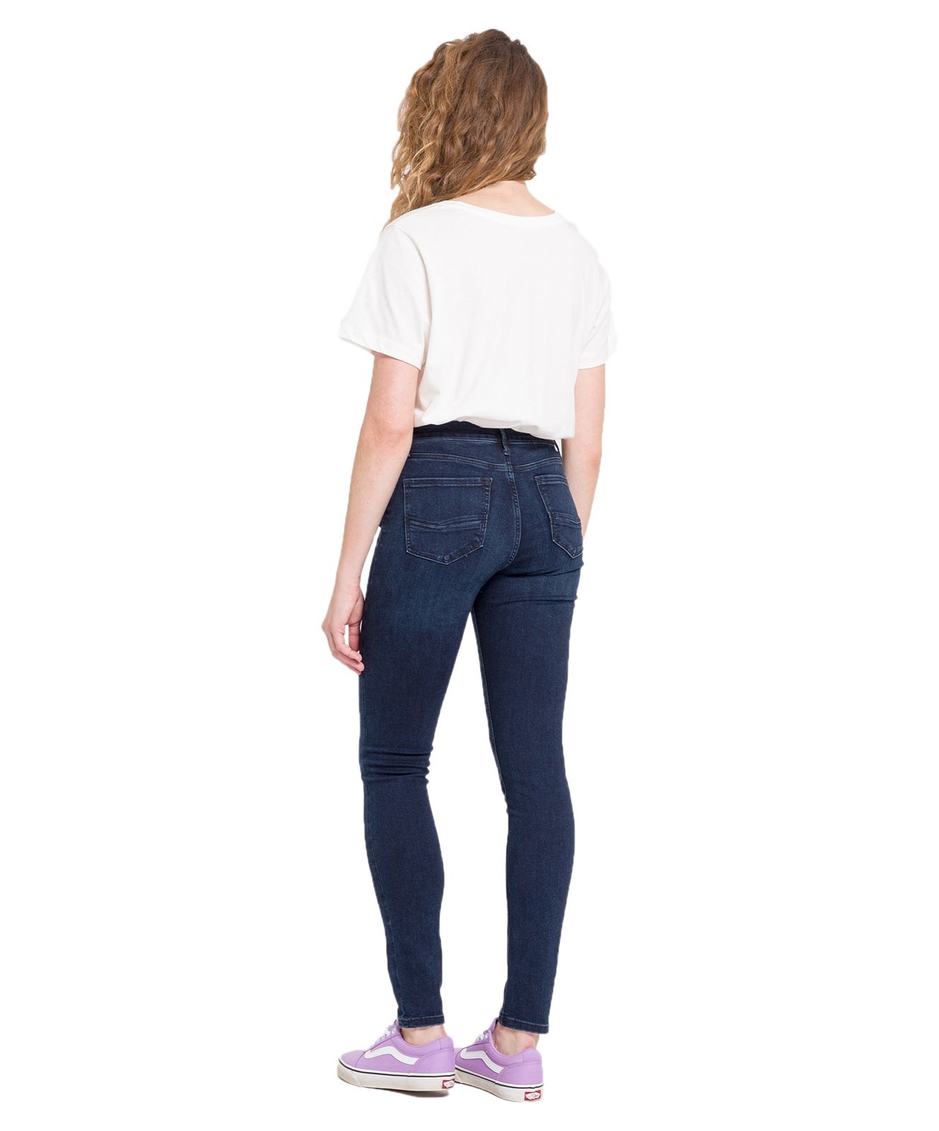 Damen Jeans Alan von Cross in Smoked Blue Destroyed