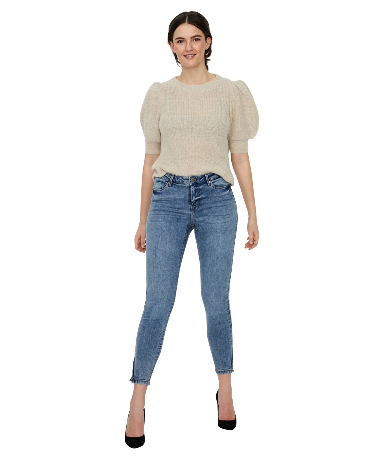 Damen Jeans Tilde von Vero Moda in Light Blue Denim