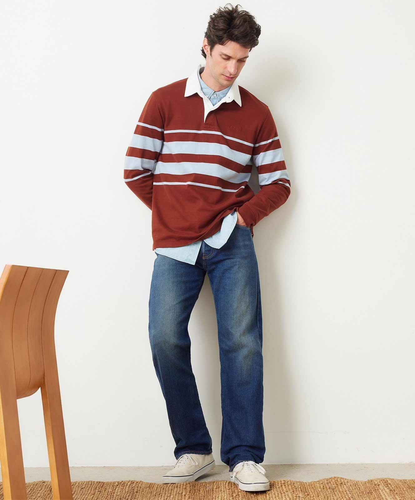 Herren Jeans 501 von Levis in It'S Time To Go Stretch