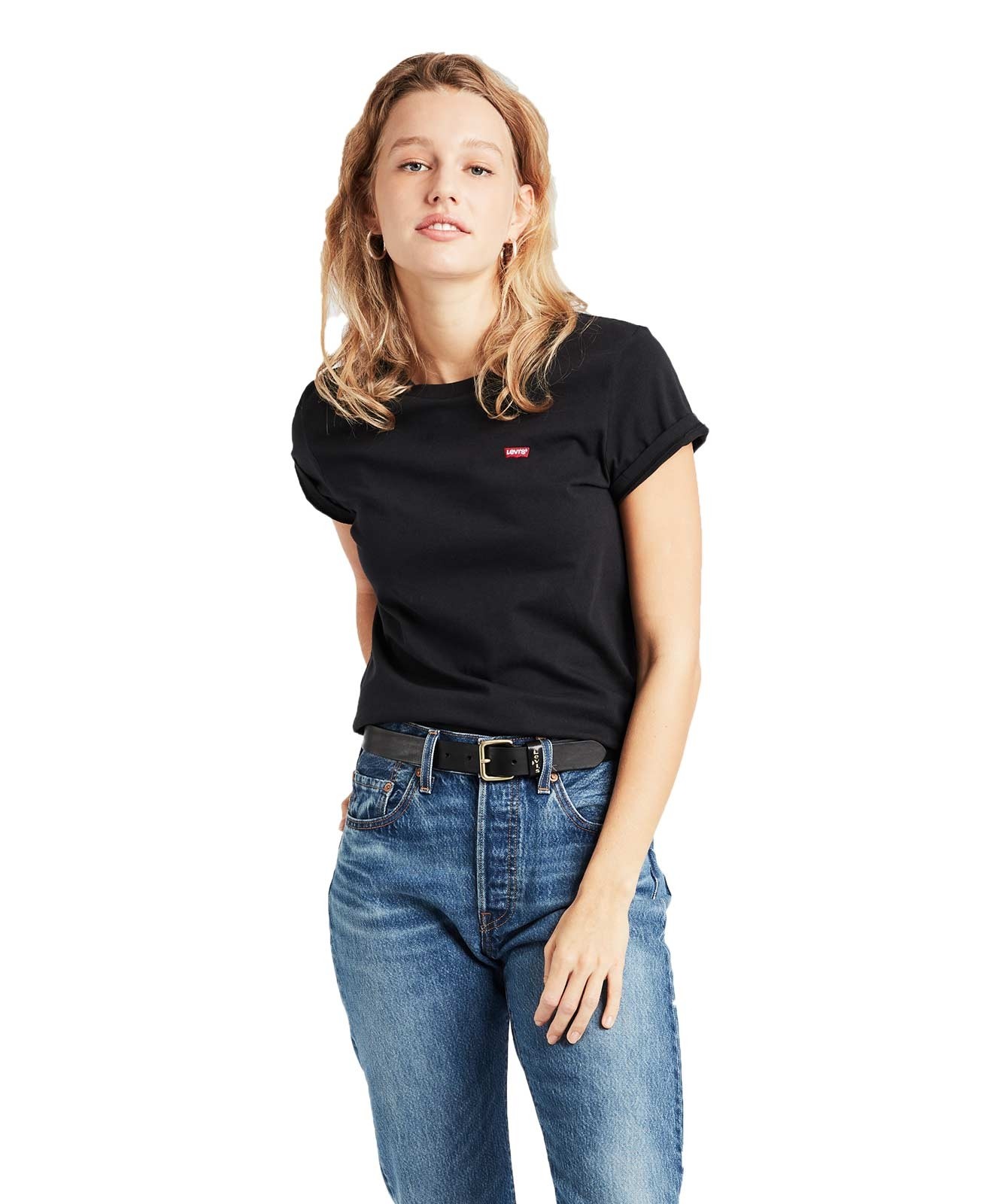 Damen Shirt Perfect Tee von Levis in Black