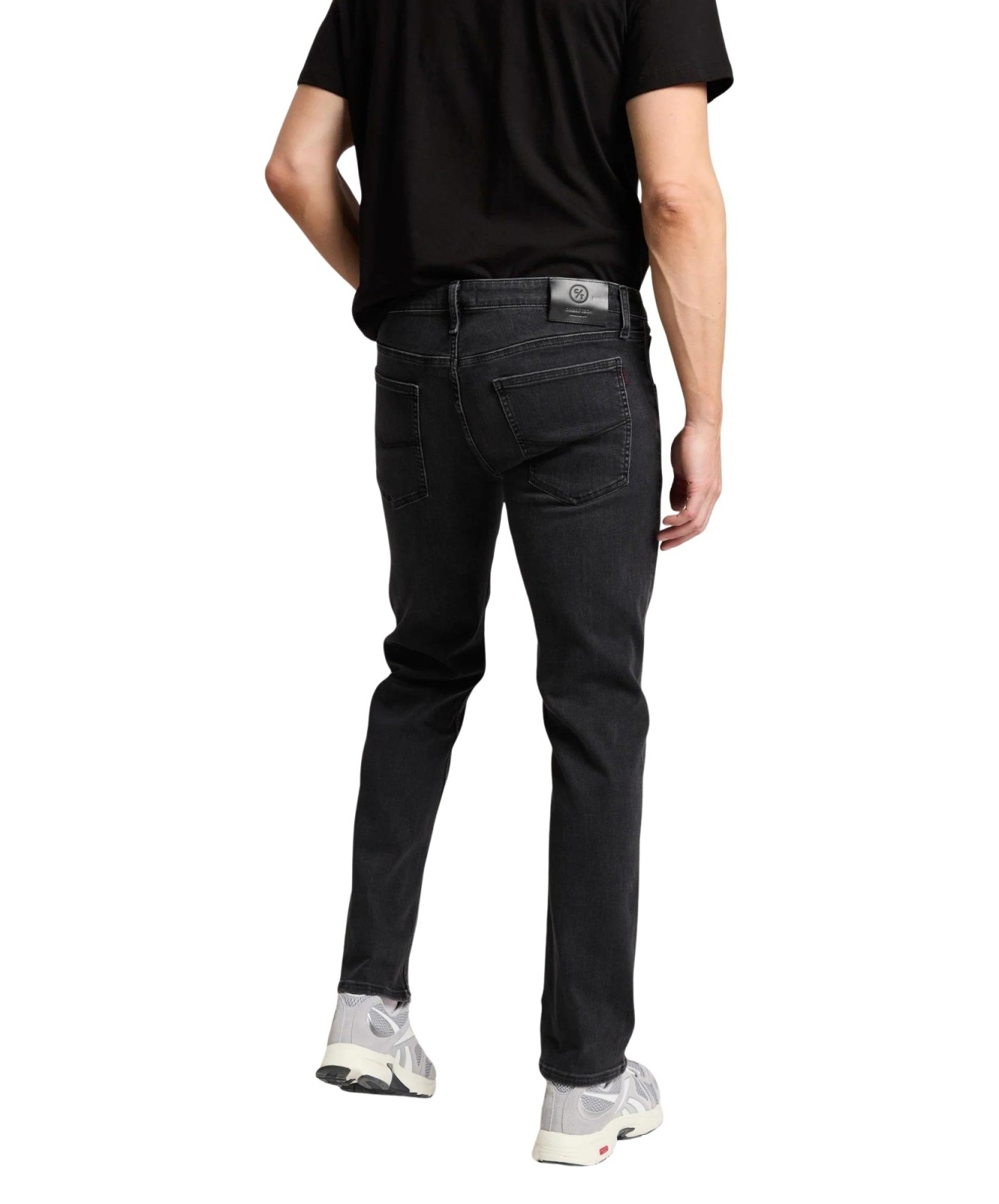 Herren Jeans Damien von Cross in Dark Grey Used