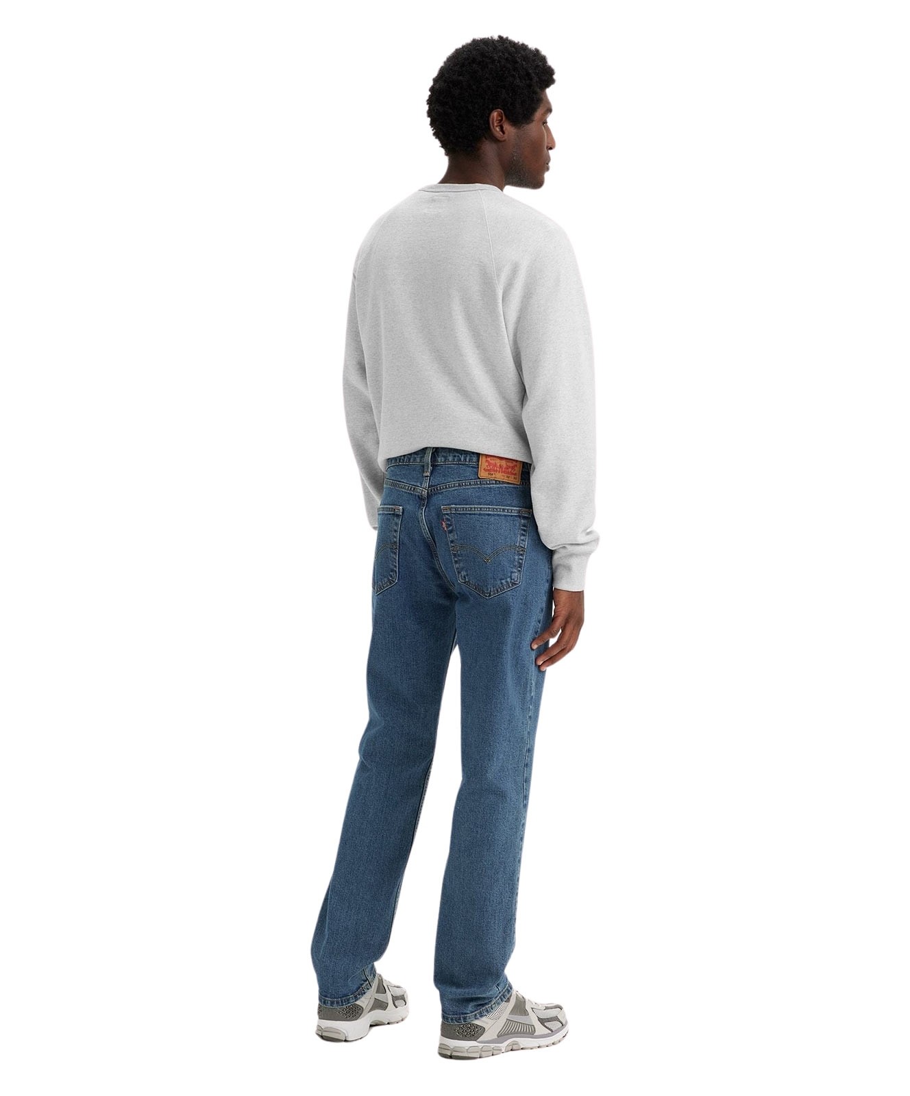 Herren Jeans 514 Straight von Levis in Stonewash Stretch