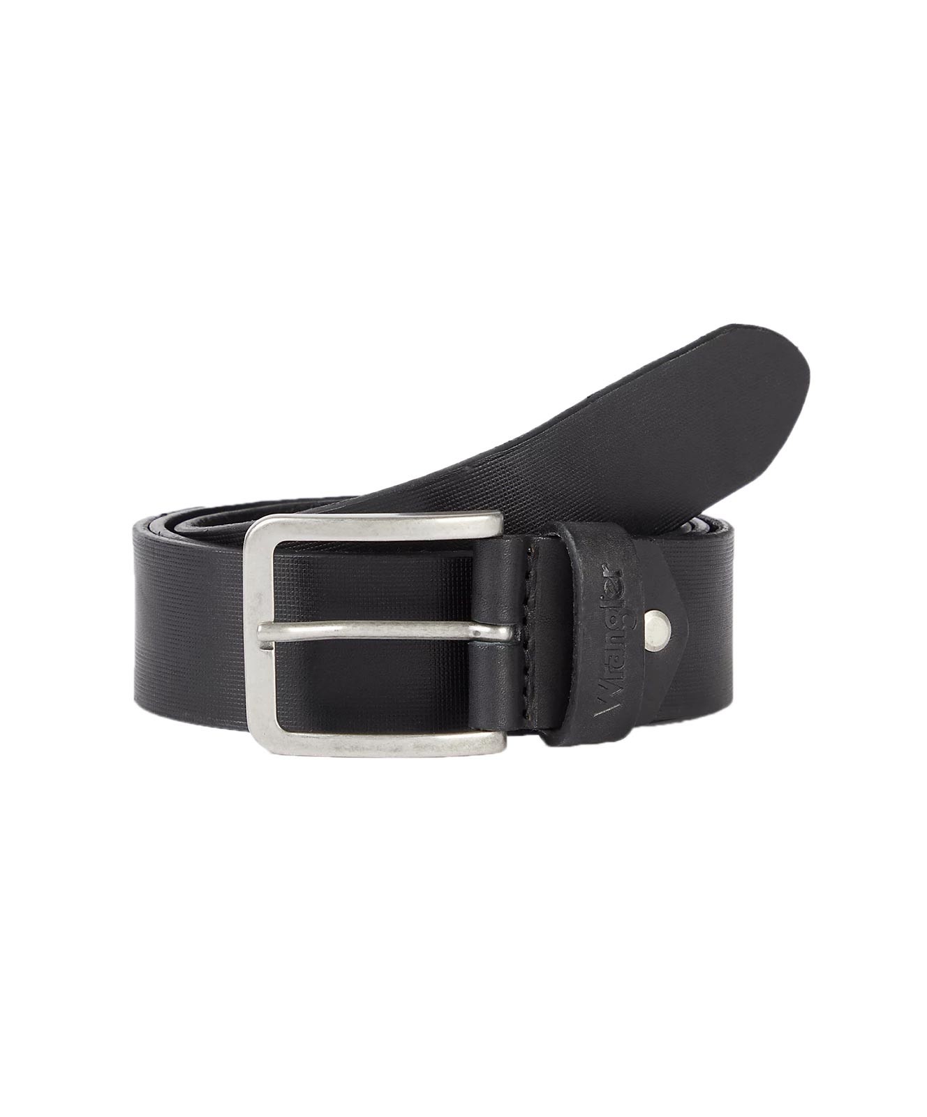 Herren Gürtel Structured Belt von Wrangler in Black