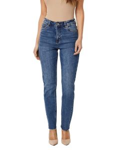 Vero Moda Jeans Straight Leg Brenda in Stonewash