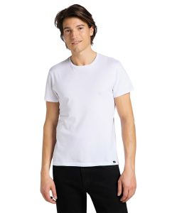 Lee T-Shirt Twin Pack Crew im 2er Pack in Weiß