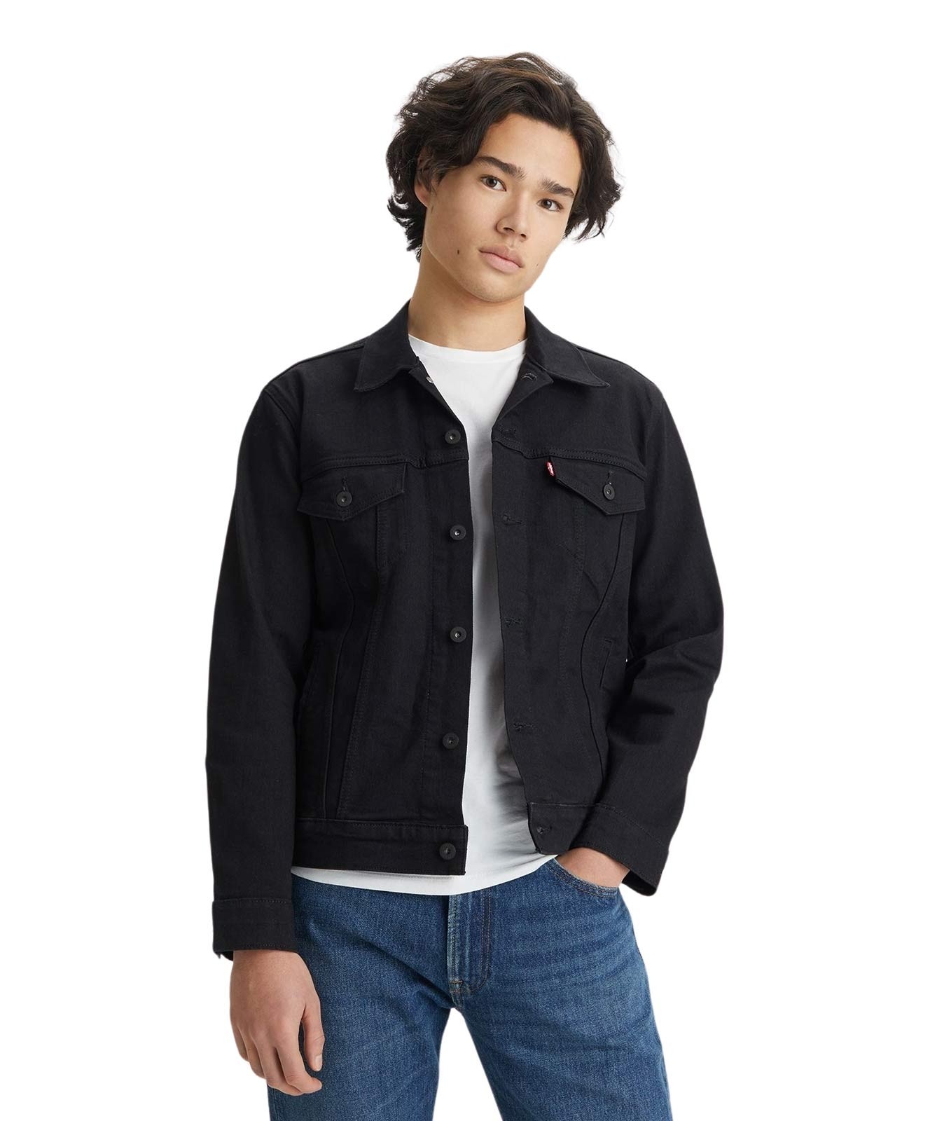 Herren Jacke Trucker Jacket von Levis in Dark Horse Trucker