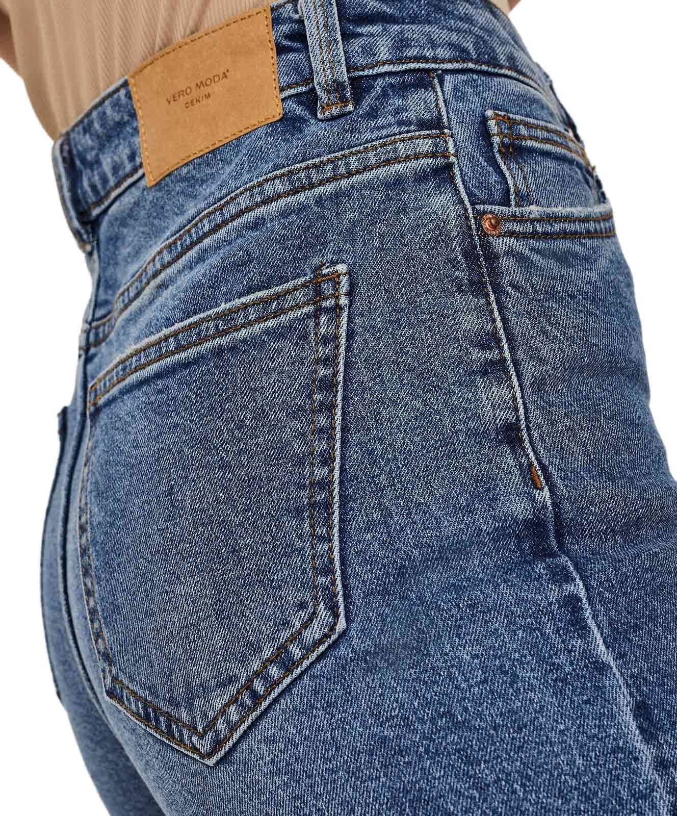 Damen Jeans Brenda von Vero Moda in Medium Blue Denim