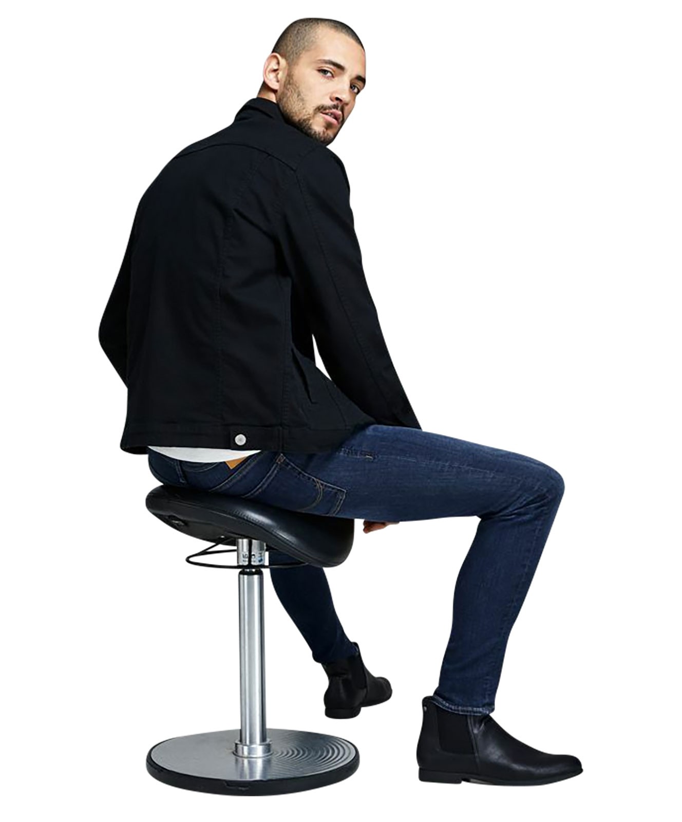 Herren Jeans Liam Original von Jack & Jones in Blue Denim